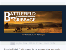 Tablet Screenshot of battlefieldcribbage.com